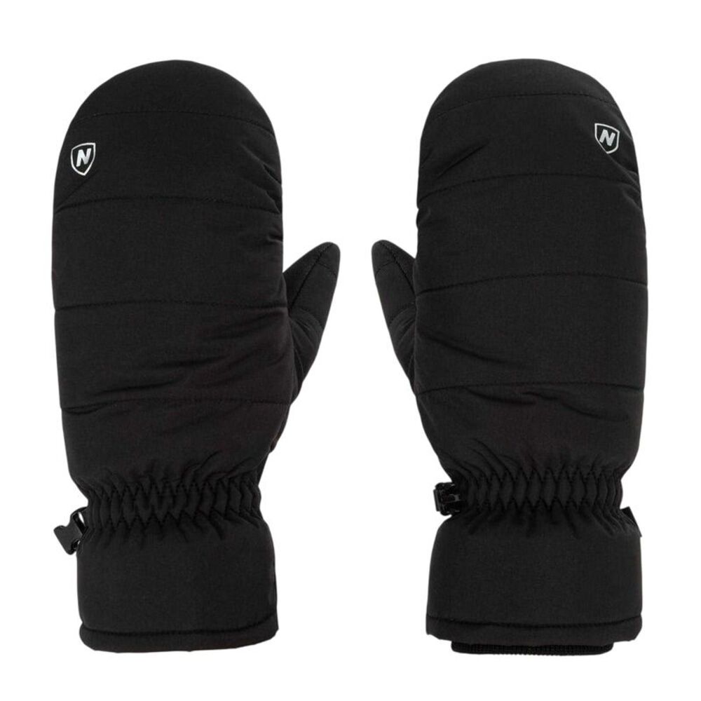 Nevica Unisex Adult Meribel Logo Mittens / Black